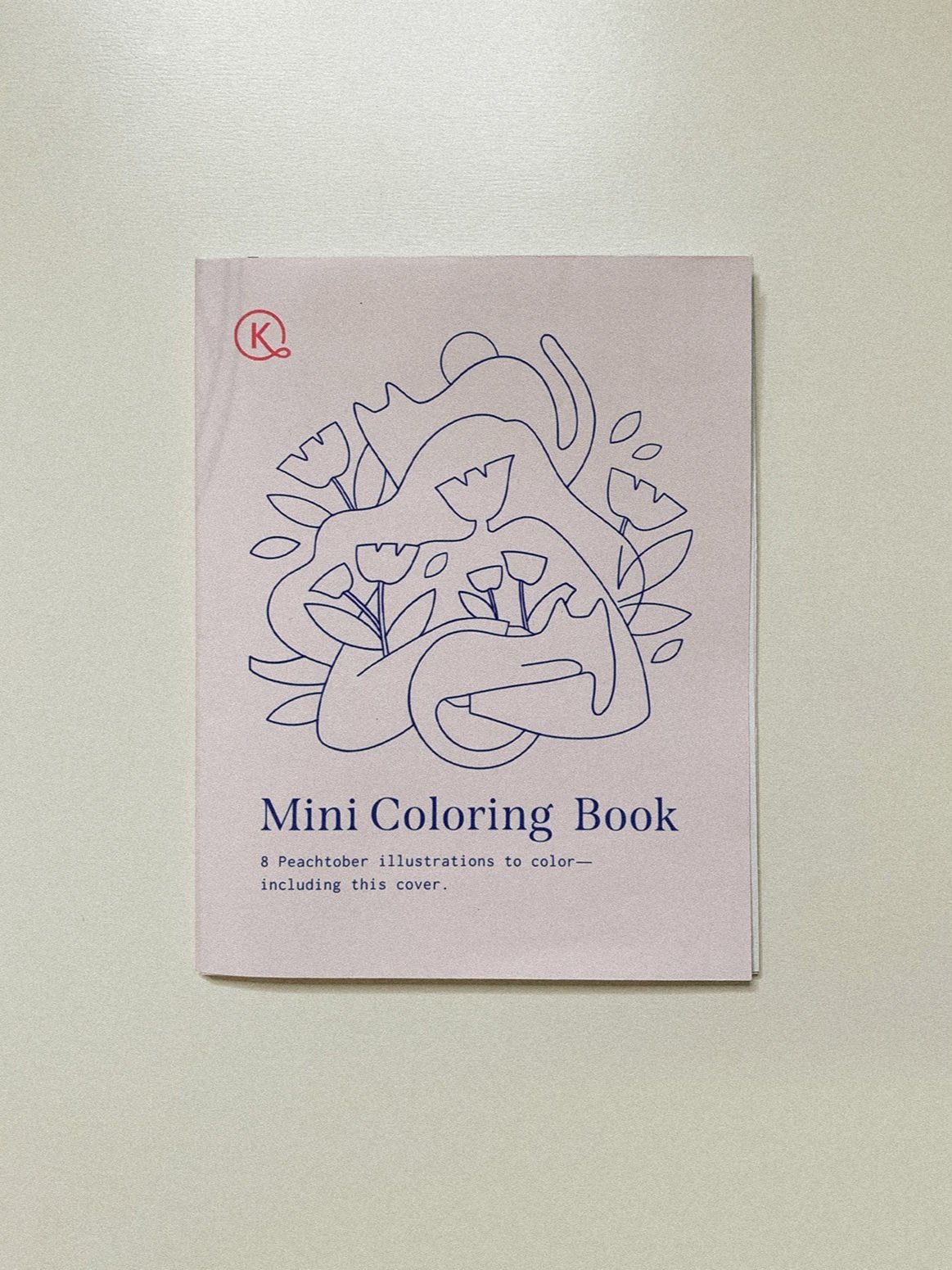 Mini Coloring Book Zine / kaiffeinated studio — graphic design +  illustration in Los Angeles, CA